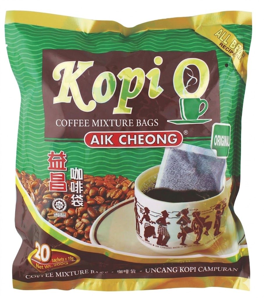AIK Cheong / Kopi O / Pack 10gm (20sachets) /Aik Cheong / Kopi O / Kopi O Pack / 10gm /Aik Cheong Kopi O Pack