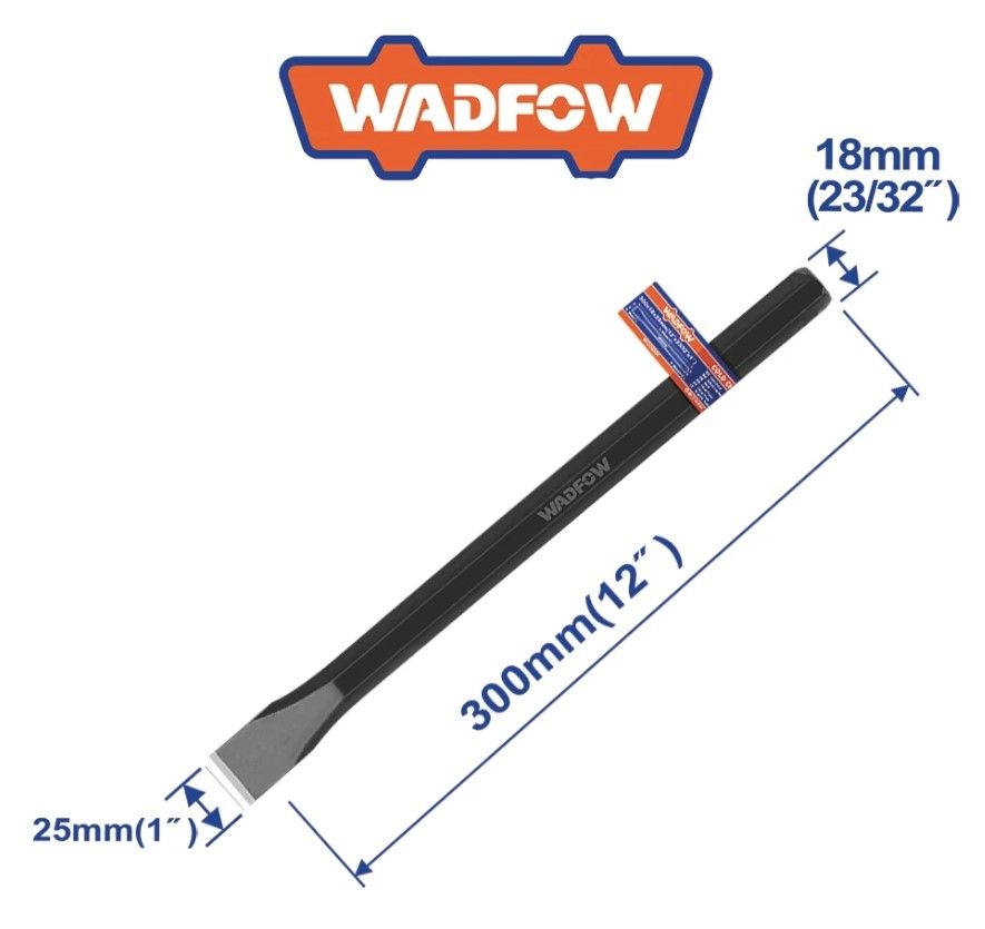 WADFOW 300MM~FLAT COLD CHISEL WCC0301