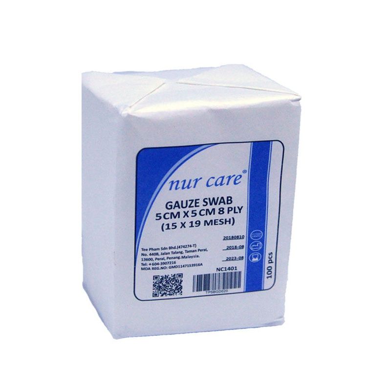 GAUZE SWABS 5CM X 5CM