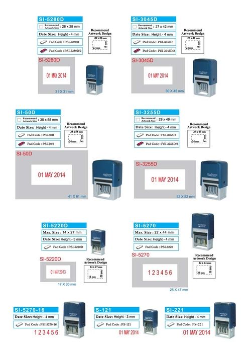 MAXSTAMP DATER SELF INKING