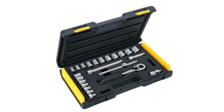 Stanley SKT SET 1/4"DR 35PC 6PT MET