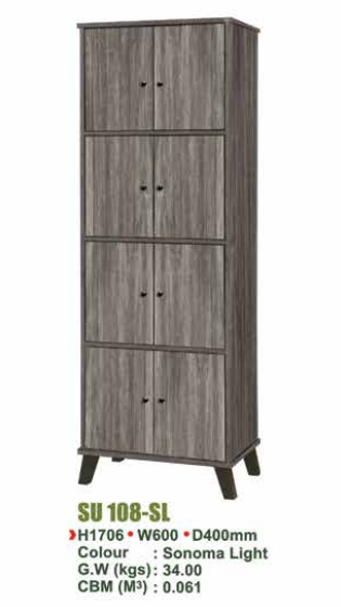 SU UTILITY SHELF SU 108-SL/N.OAK