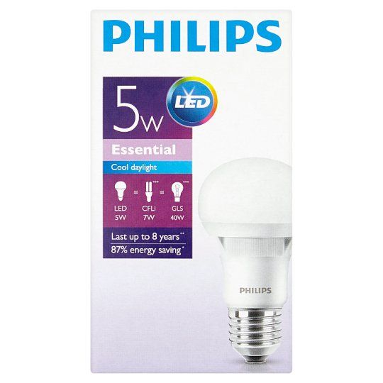 philips essential LED 5W E27 (warm white) philips essential LED 13W E27