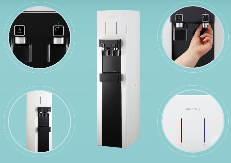 COWAY FLOOR STANDING WATER PURIFIER 12L TANK CAPACITY (MODEL : HARRY CHP-590N)