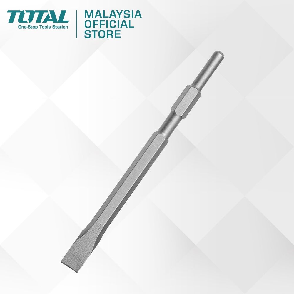 TOTAL HEX FLAT CHISEL - TAC153172 (WIDTH 25MM)