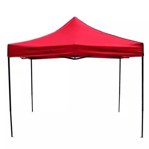Foldable Canvas Canopy Kanopi Khemah Bazar Canopy Lipat Pasar Malam 3M x 3M (10FT x 10FT)