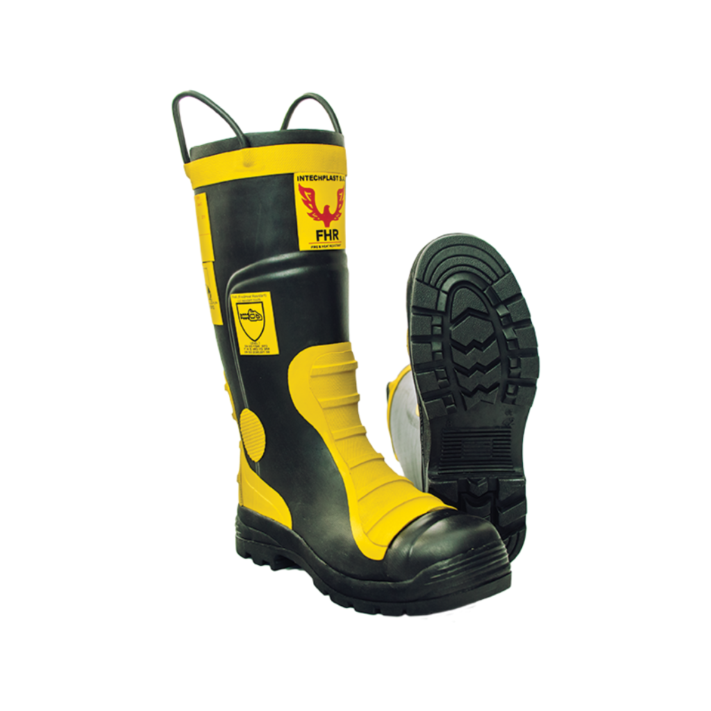 Fhr 004 Firefighting Rubber Boots With Electrical Insulation Properties