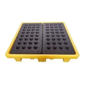 4-way 4-Drum Spill Pallet