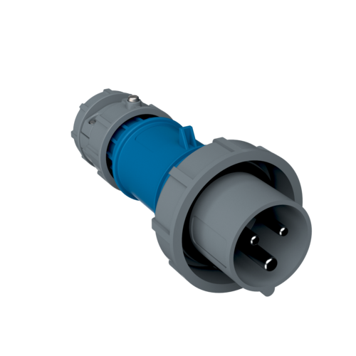 MENNEKES *Mennekes PowerTOP 32 Amp IP67 Cable Mount Plugs 3P - 3830