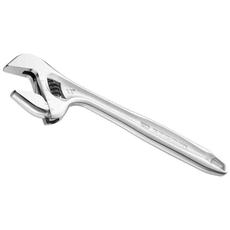 Facom Adjustable wrench, 6", Quick Adjust, metal