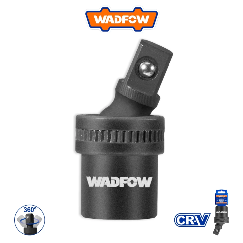 WADFOW 1/2" DR. IMPACT UNIVERSAL JOINT ROTATION: 360° DRIVE SIZE: 1/2" CR-V STEEL (WMS4212)