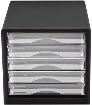 5 tier plastic document drawer