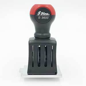 Shiny Time & Date Rubber Stamp S-3624 /Shiny /Stamp /Time & Date Stamp /Date Stamp /S-3624 /Color Stamp