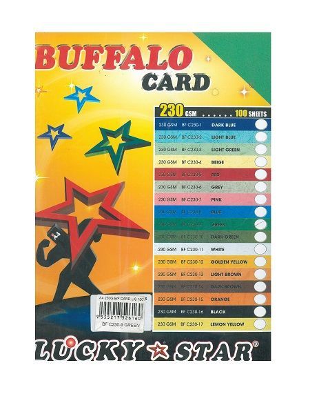 A4 Buffalo Card / Fancy Card 230gsm