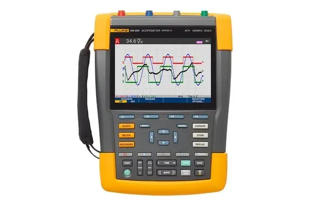 Fluke 190-202 FLUKE-190-202-III-S Fluke-190-202-iii-s,scopemeter 2 Channel 200mhz Color Scc