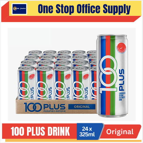 100PLUS 100 PLUS DRINK -325ML X 24'S (CARTON) / 100PLUS / DRINK