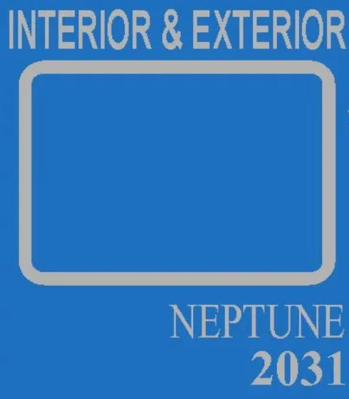 NEPTUNE 2031 (1L) Dulux Aura High Gloss For Wood and Metal EXTERIOR & INTERIOR 100%