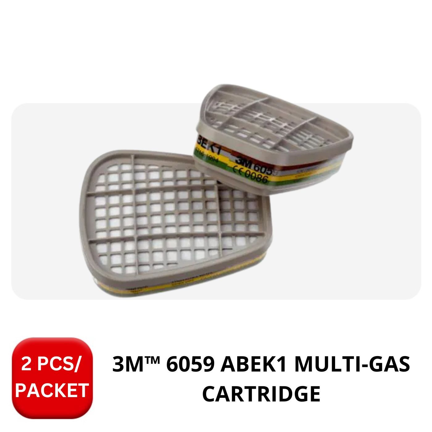3M Multi Gas & Vapor Filters #6059