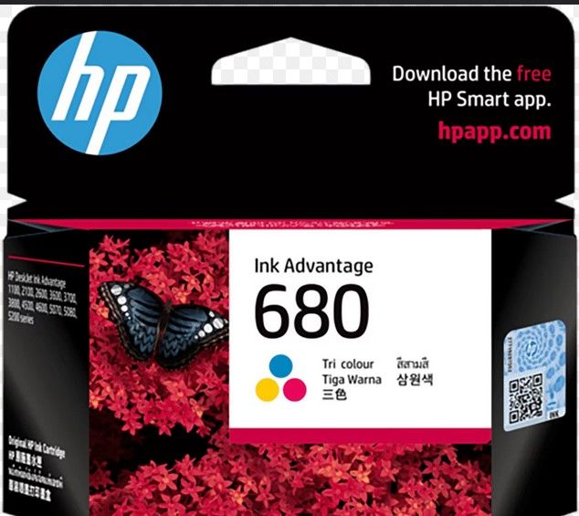 HP 680 TRI COLOUR