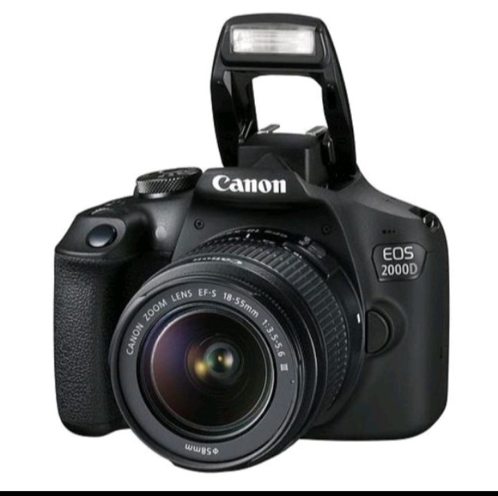 Canon DSLR EOS 2000D kit with EF-S 18-55mm f/3.5-5.6 IS II Lens Ocha Canon DSLR EOS 2000D kit with EF-S 18-55mm f/3.5-5.6 IS II Lens