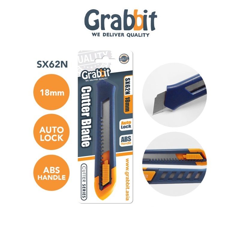 GRABBIT Blade Cutter Knife Office School Use
