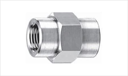 CS 1” NPT FEMALE X 1” NPT FEMALE HEX COUPLING CS