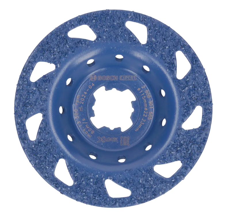 BOSCH EXPERT MULTI MATERIAL CARBIDE GRINDING HEAD MEDIUM SLANTED (100 MM / 16 MM) (2608901752)