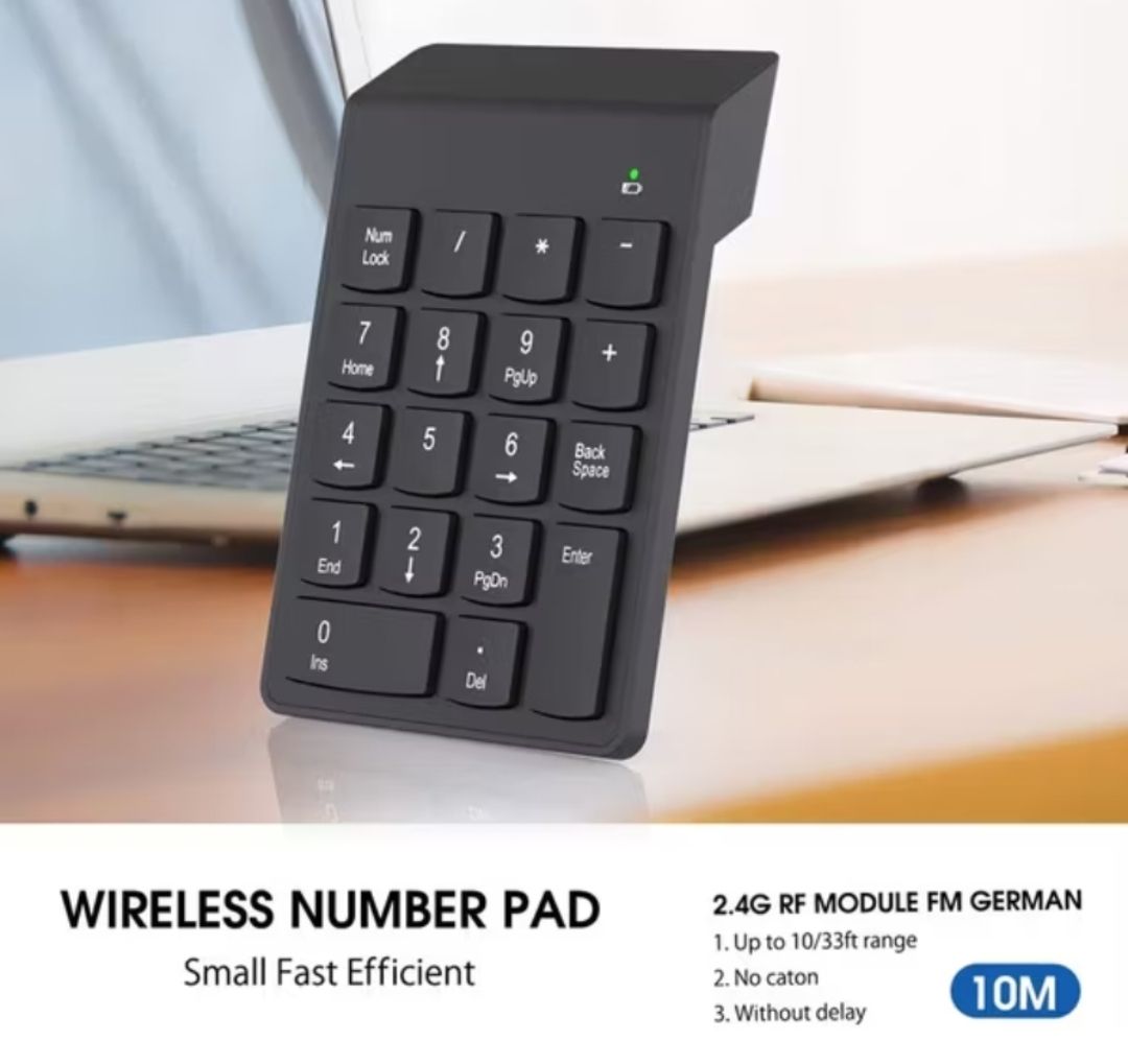 Keyboard 2.4ghz Wireless Number Keyboard