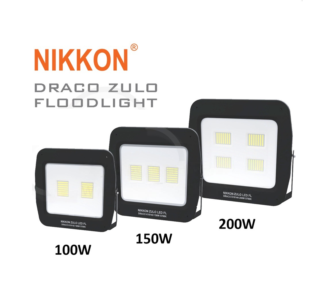 Nikkon Draco Zulo 100W 150W 200W LED Floodlight Spotlight