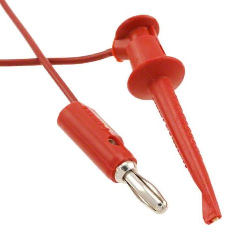 Fluke PATCH 3782-24-2 Minigrabber/banana Plug (red)