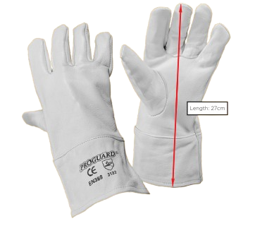 PROGUARD LEATHER WELDING GLOVES