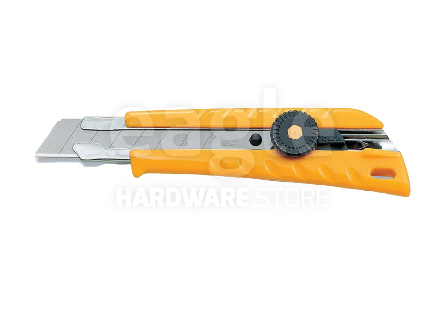 OLFA L-1 18MM CUTTER WITH SILVER SNAP-OFF BLADE
