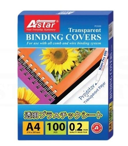 *Binding Cover A4 100's