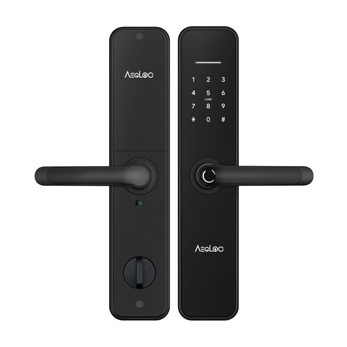 EGLOC AEG-SDL-A60/A61/A62 Digital Door Lock – Smart Keyless Entry with Fingerprint, PIN, RFID & Mobile App