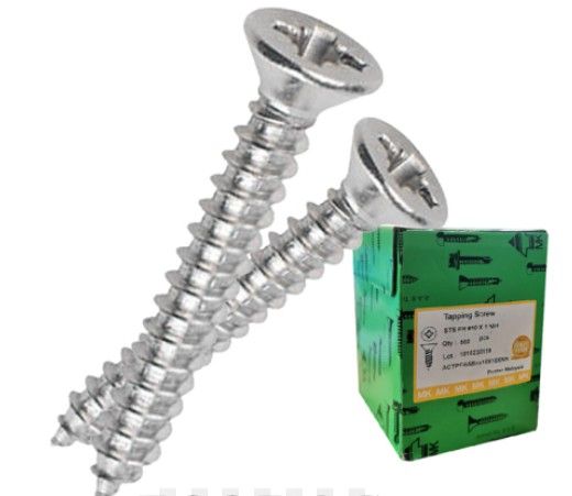 CSK Head Self Tapping Screws #10 x 3/4" (50PCS/PKT)