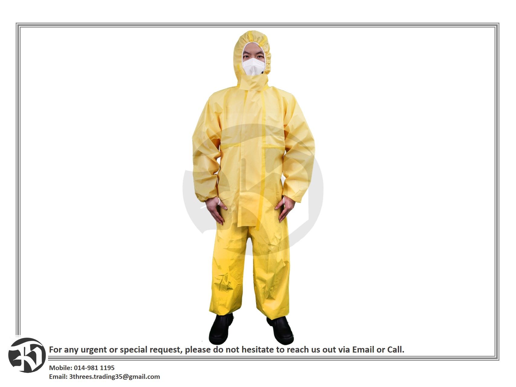 Proguard Chemical Disposable Coverall