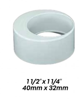 ATKC UPVC Fittings Bush Reducer 1 1/2" x 1 1/4" (40MMx32MM)