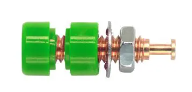 Fluke PJKPL 2142-5 Mini B-jack 10/pkg (green)