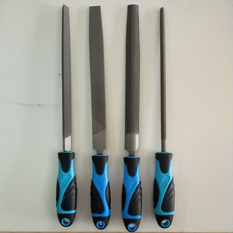 FILES...FLAT HALF ROUND TRIANGLE & ROUND 4" - 12"