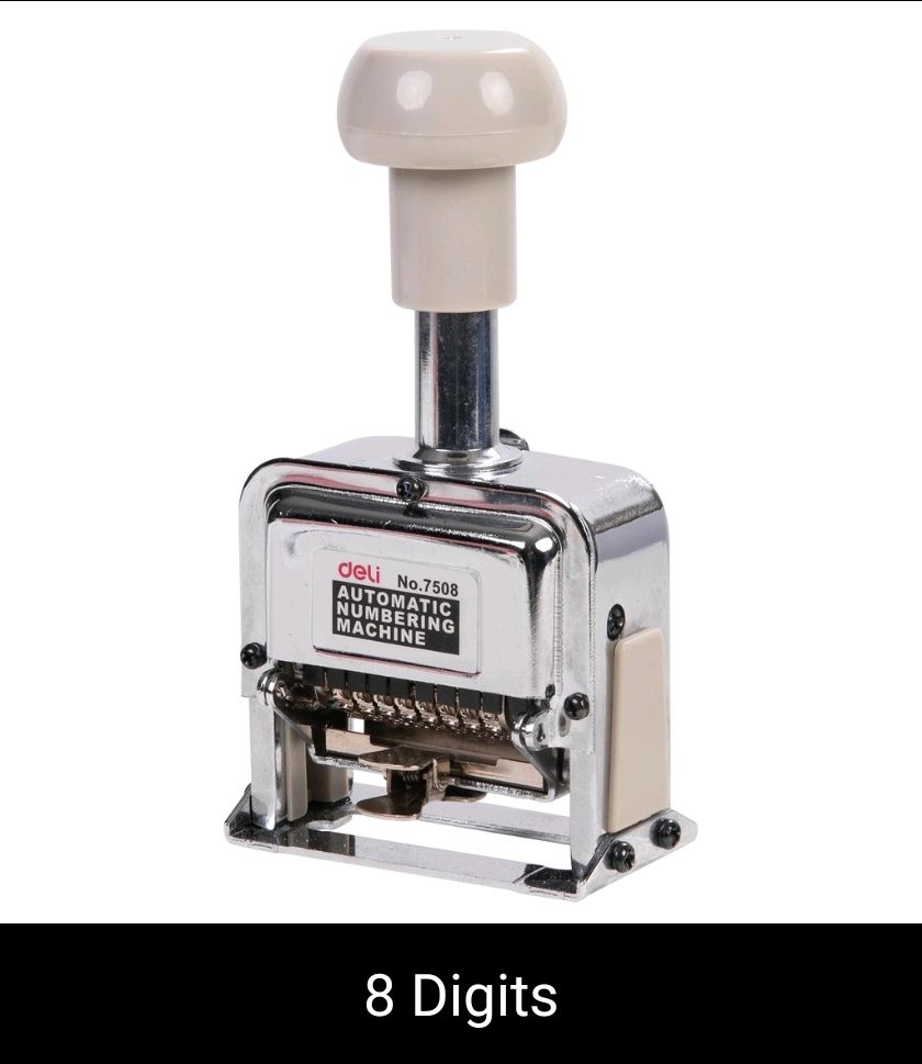 Deli Numbering Machine 8 Digit