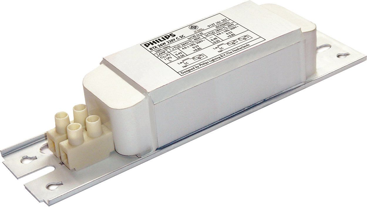 LUXRAM /PHILIPS *Low Loss Choke Copper Fluorescent Tube Ballast 36W