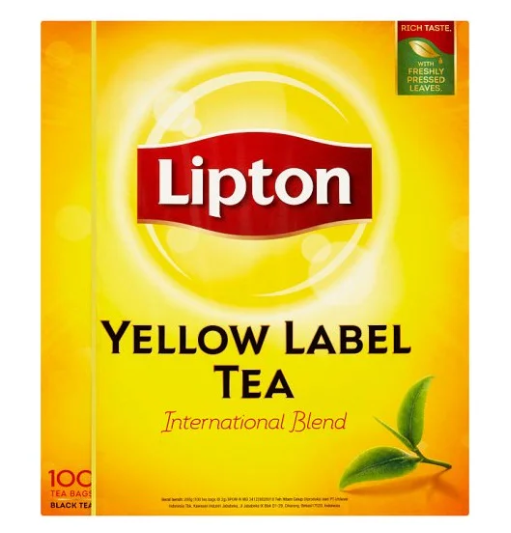 QP LIPTON Teabags Pack (100 X 2gm)