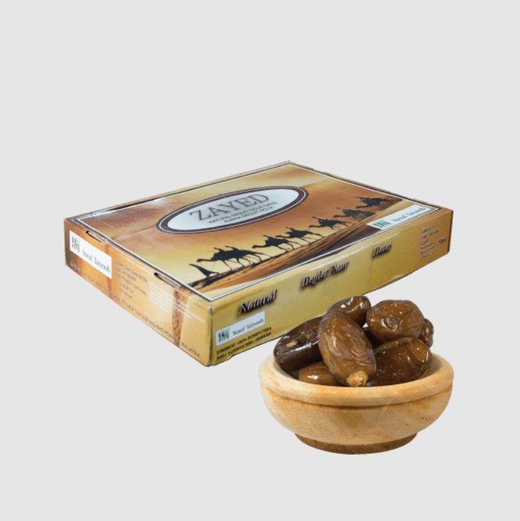YUSUF TAIYOOB KURMA ZAYED NATURAL DEGLET NOUR TUNISIA 5KG