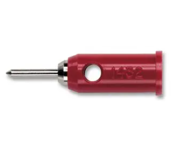 Fluke PJKPL 1432-2 B-jack/pin Tip 10/pkg (red)