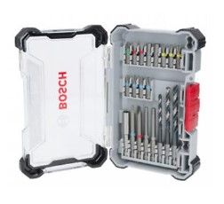 BOSCH EXTRA HARD SCREWDRIVER BIT AND METAL HSS DRILL BIT SET, 20 PCS (2607017735)