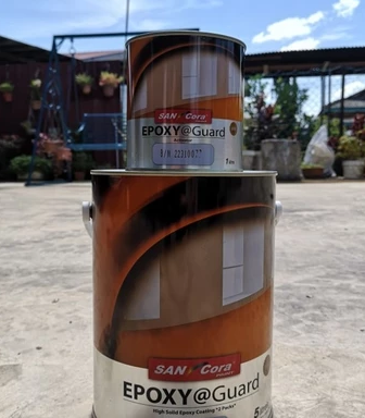 Epoxy SanCora Paint Yellow colour