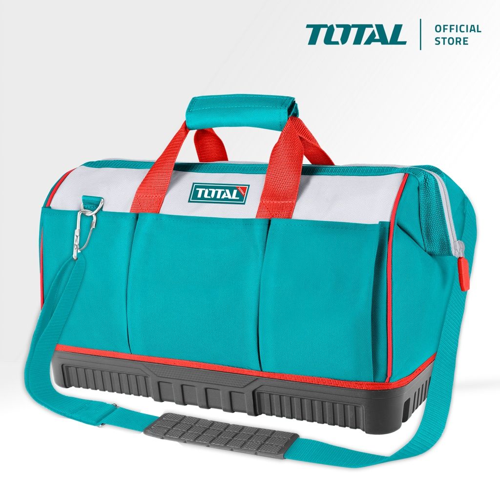 TOTAL TOOLS BAG (16"/MAX LOAD 20KG) 16 POCKETS + ADJUSTABLE SHOULDER STRAP THT16163