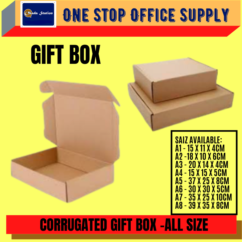 OK GIFT BOX - CARTON BOX / CORRUGATED BOX / KOTAK HADIAH