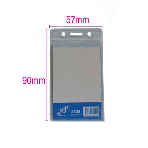 East File East-File PVC Name Badge 2828 Potrait 57mm x 90mm