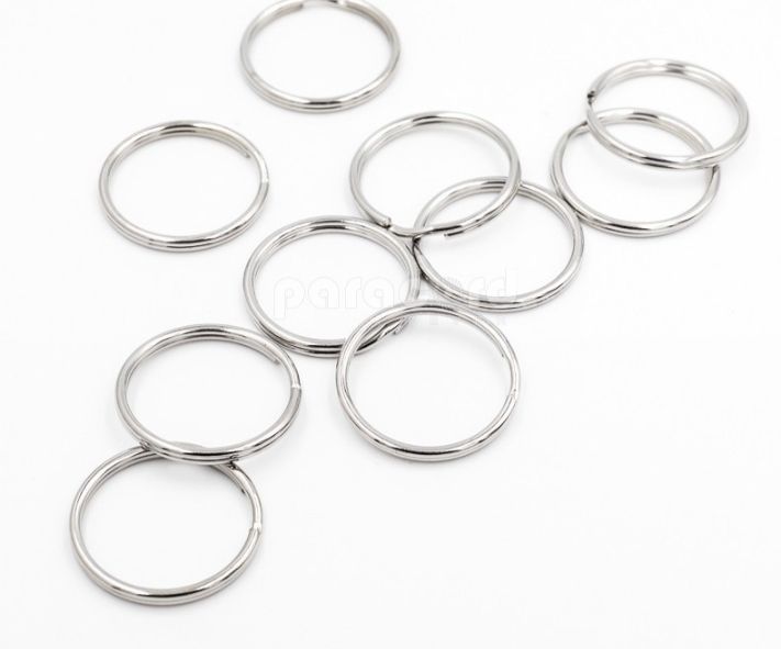 Ocha 25 mm Split Key Ring for Daily Keychains